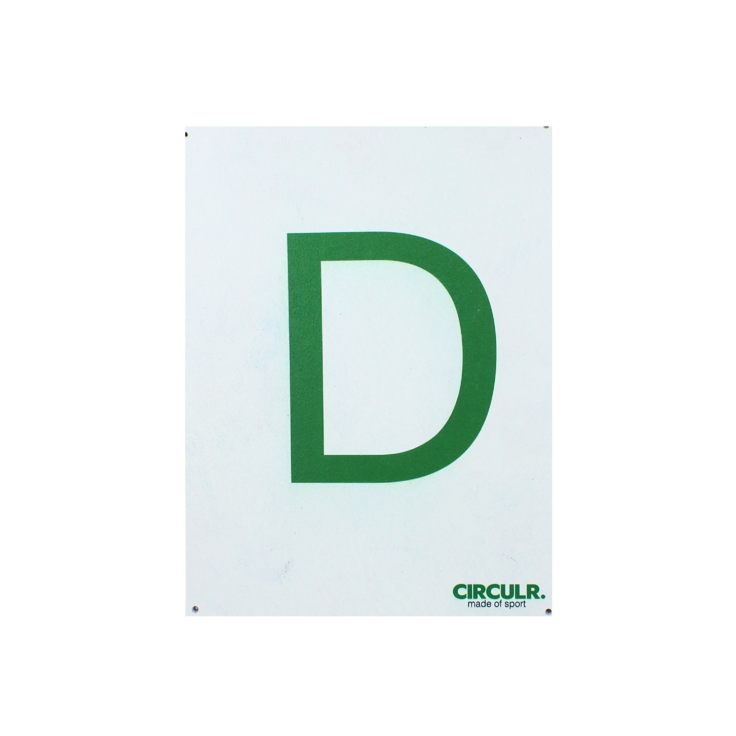 CIRCULR. Veldnummer borden - per stuk